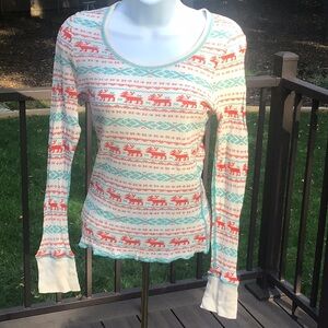 FREE PEOPLE LONG SLEEVE TEE SHIRT